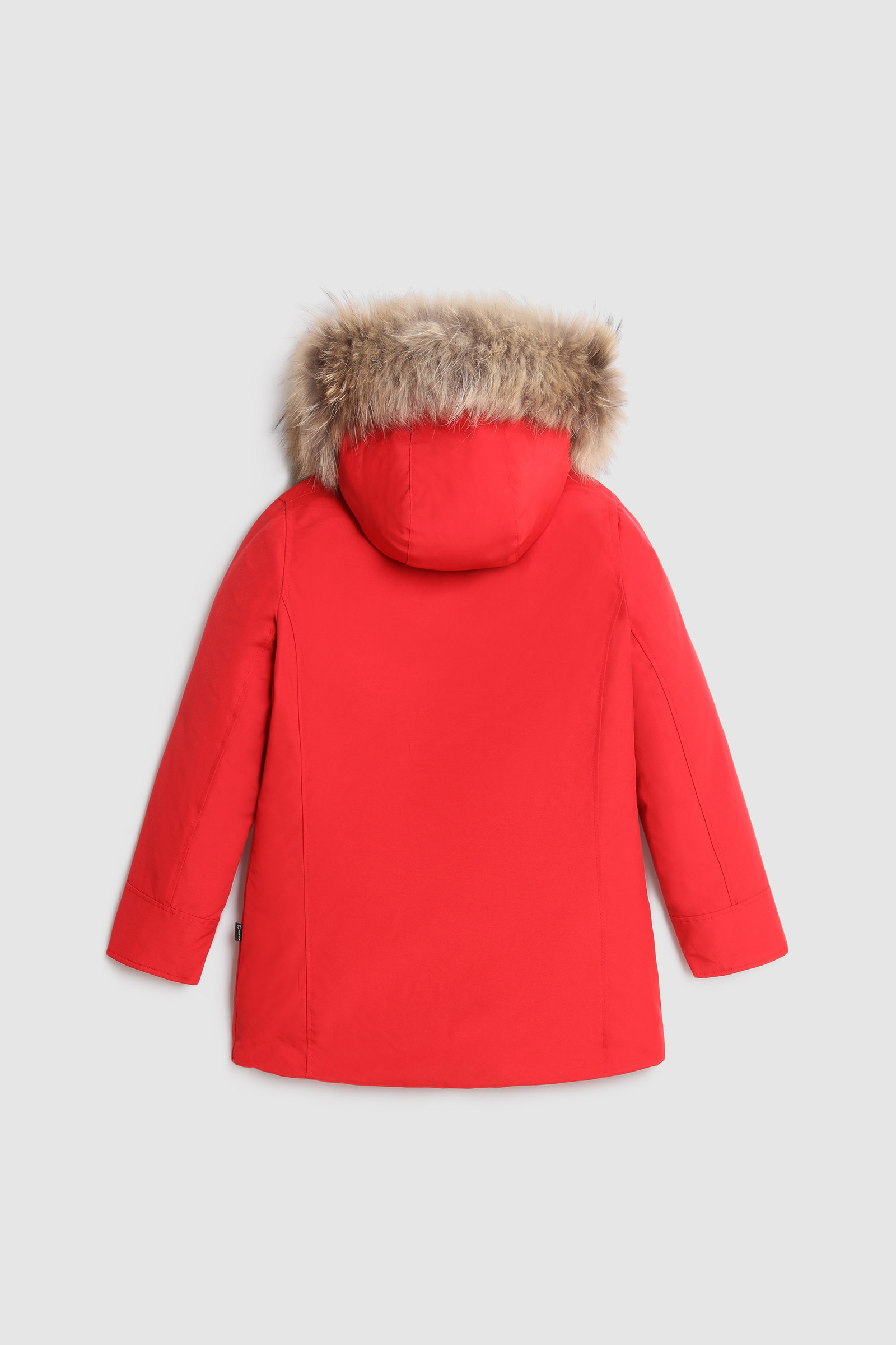 Girl's Arctic Parka with Removable Fur Red photo 2 | Woolrich