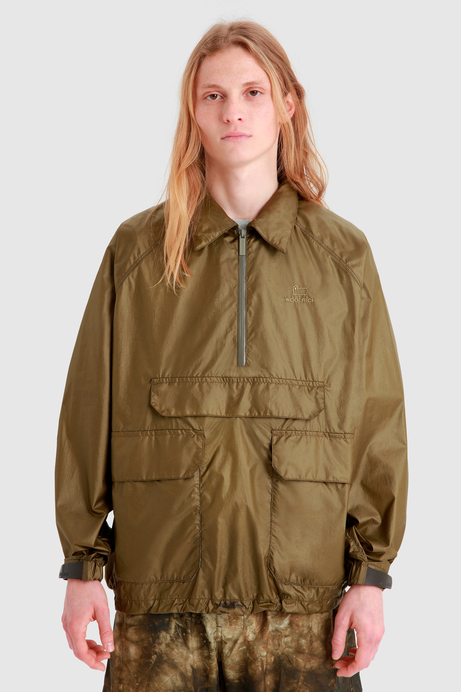Fisherman Anorak in Pertex® Quantum Green | Woolrich