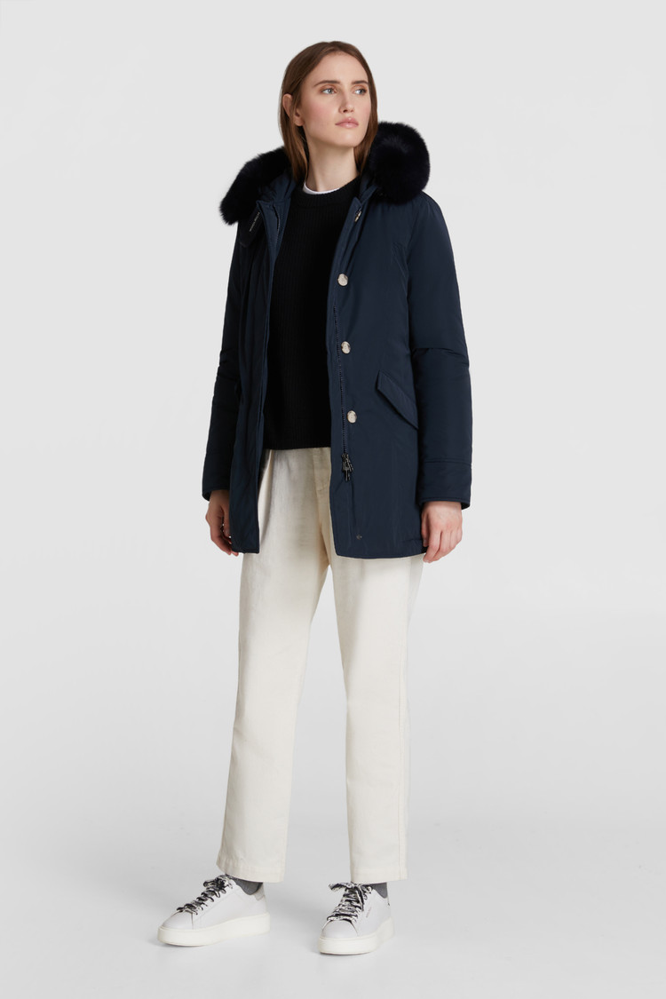 Luxury Arctic Parka with fox fur