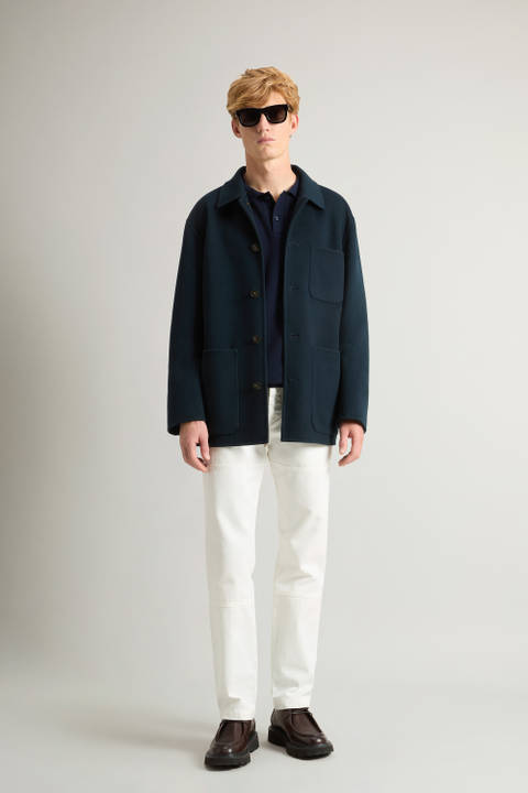 Blazer aus reiner-Schurwolle Blau | Woolrich