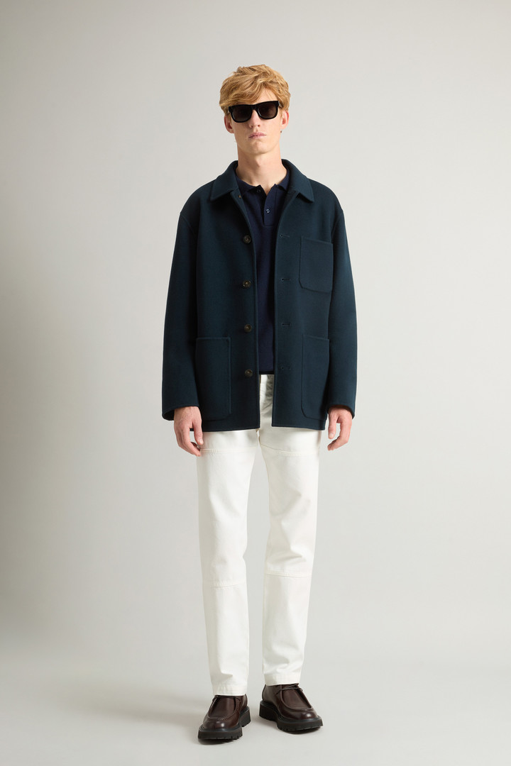 Blazer in Pure Virgin Wool Blue photo 2 | Woolrich