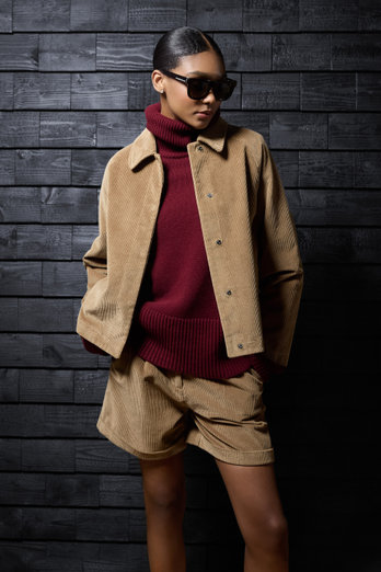 Overshirt aus Cord Beige photo 1 | Woolrich