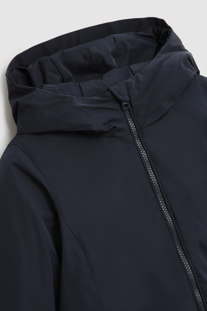 Hybrid-Jacke aus Nylon und technischem Gewebe für Mädchen
