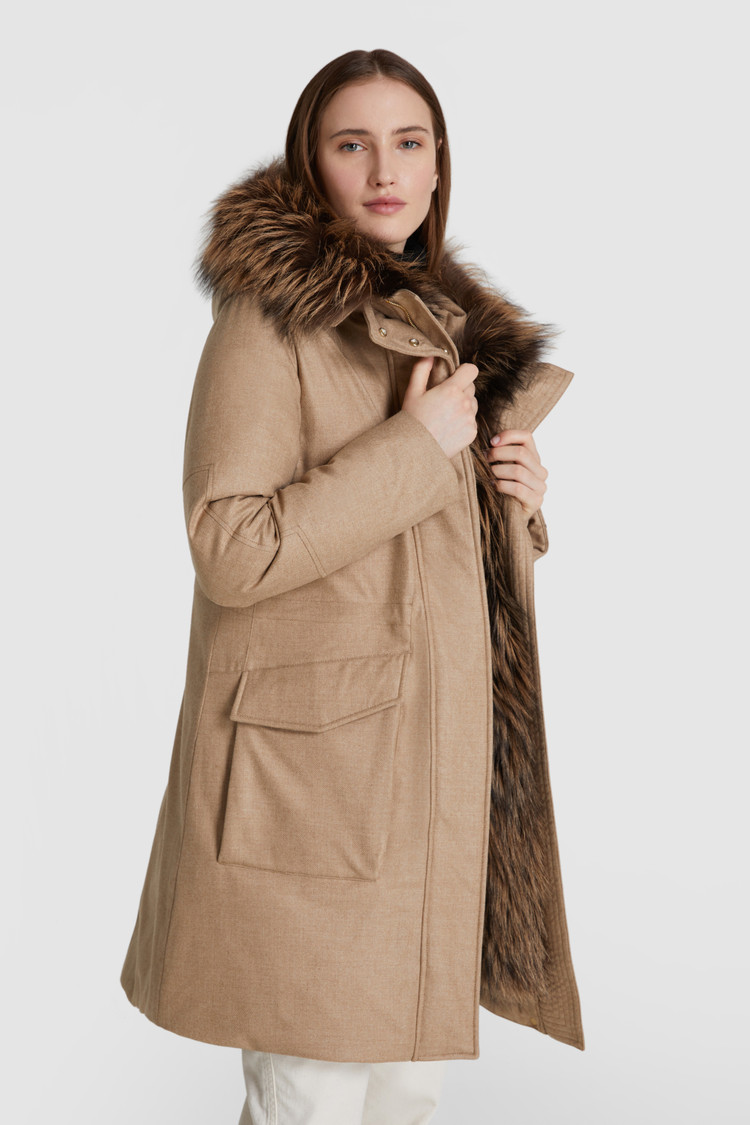 Premium wool Military Parka