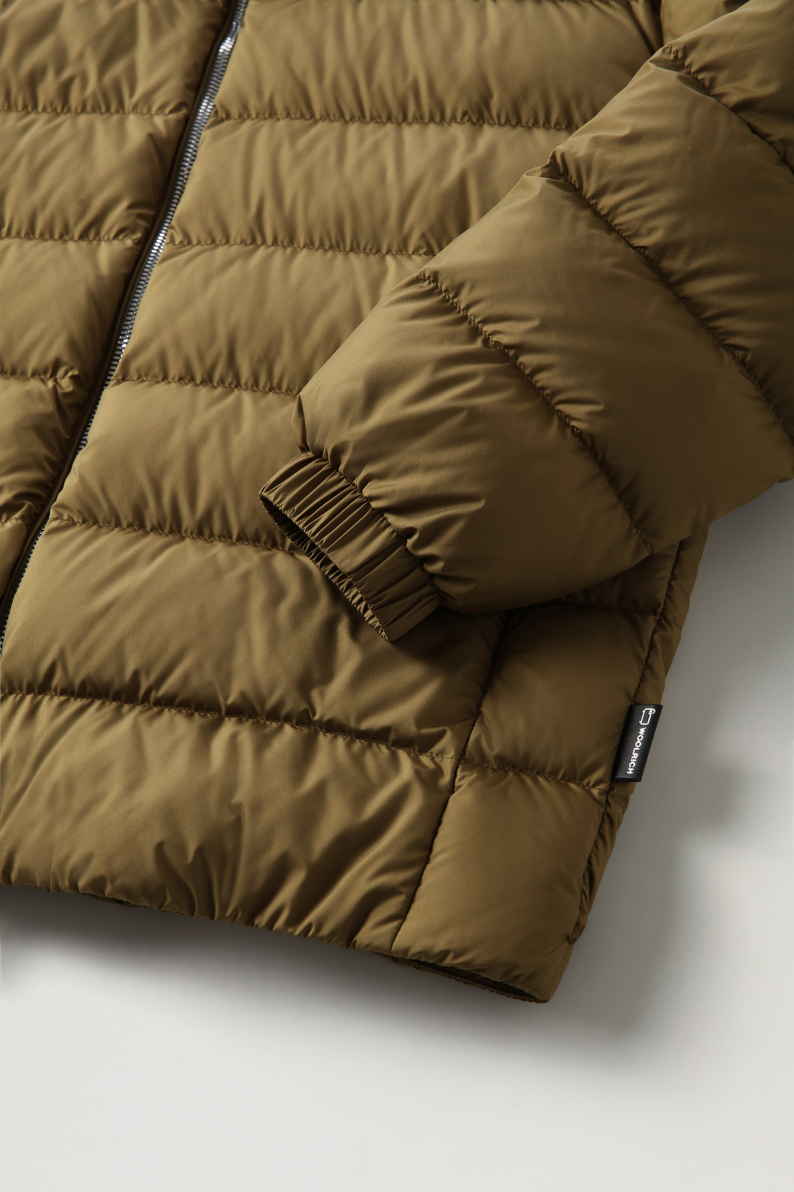Ellis Microfiber donsjack groen photo 7 | Woolrich