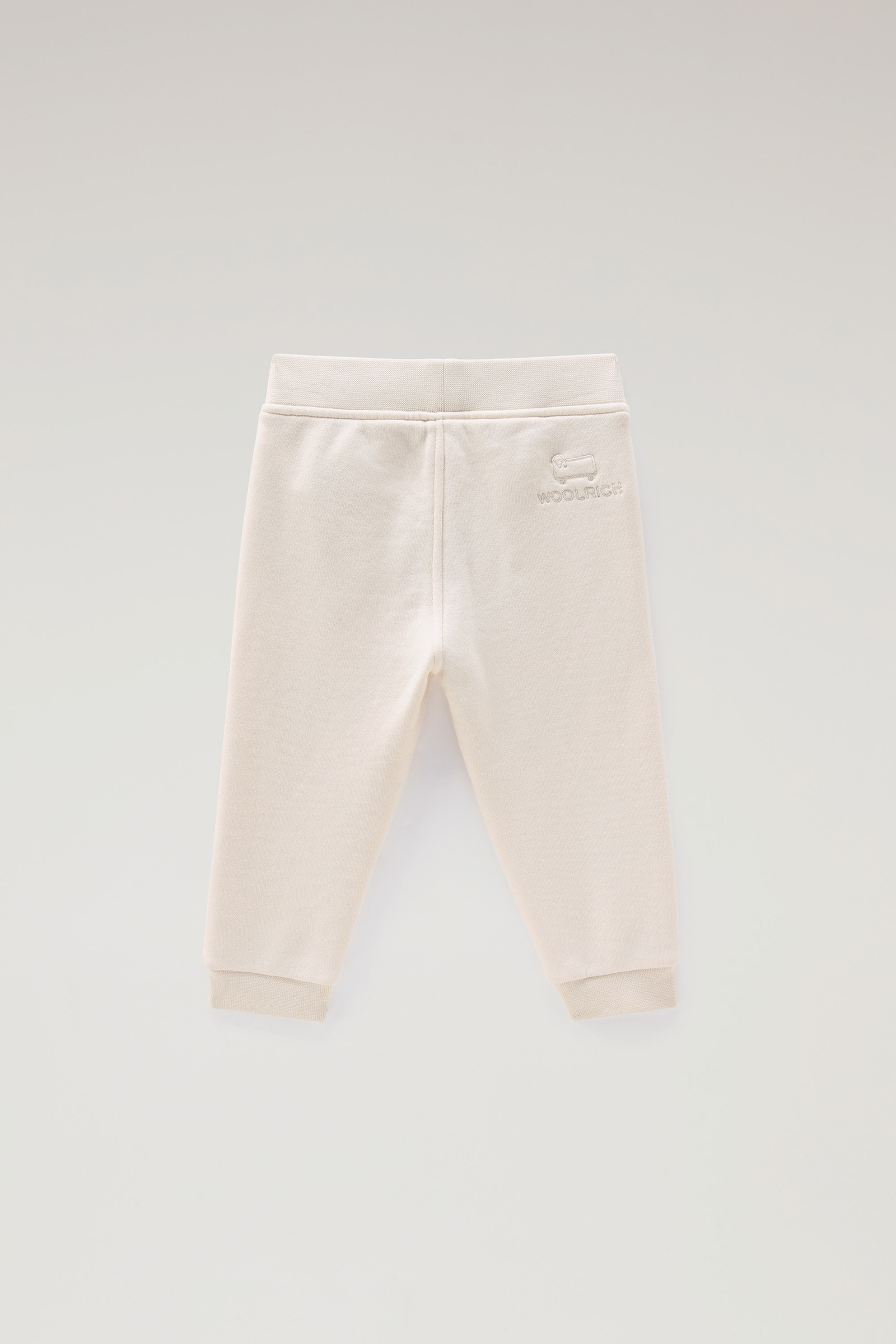 Pantaloni per neonato in cotone bianco photo 2 | Woolrich