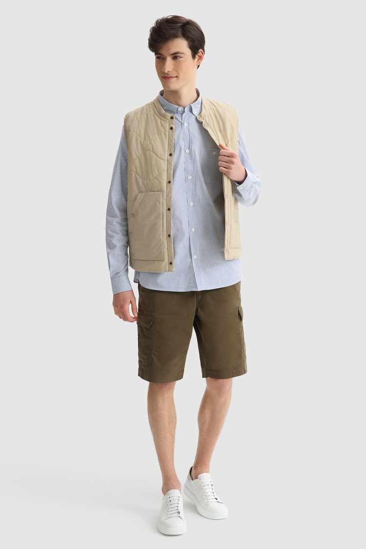 Camisa Oxford de puro algodón