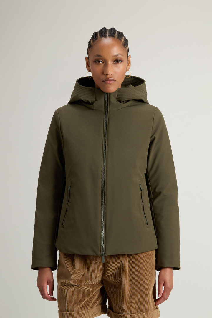 Firth Parka in Tech Softshell Green photo 1 | Woolrich