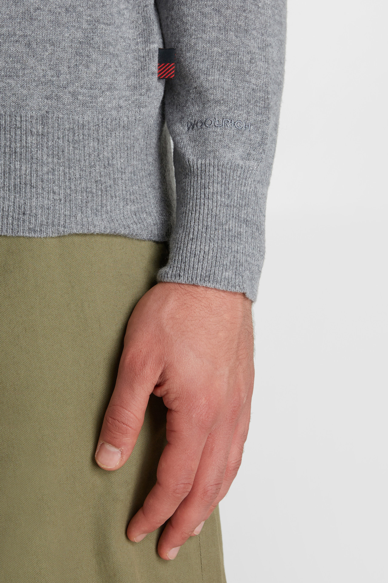 Wollpullover mit Rollkragen