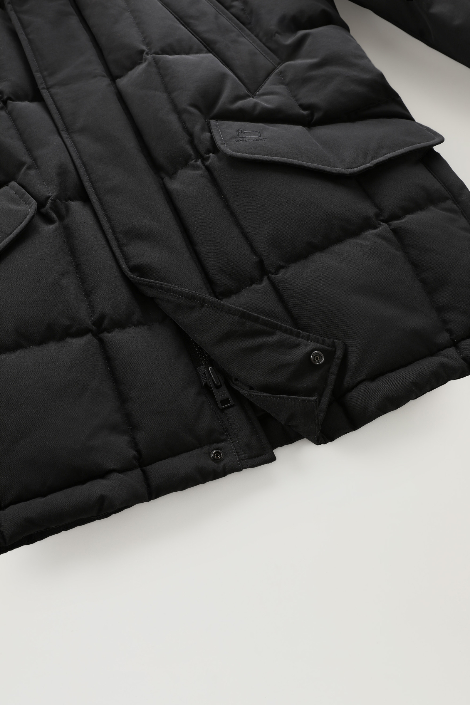 Men's Blizzard Field Jacket Black Woolrich UK