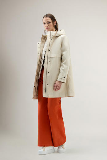 Lichtgewicht Havice Parka van Best Cotton Beige | Woolrich
