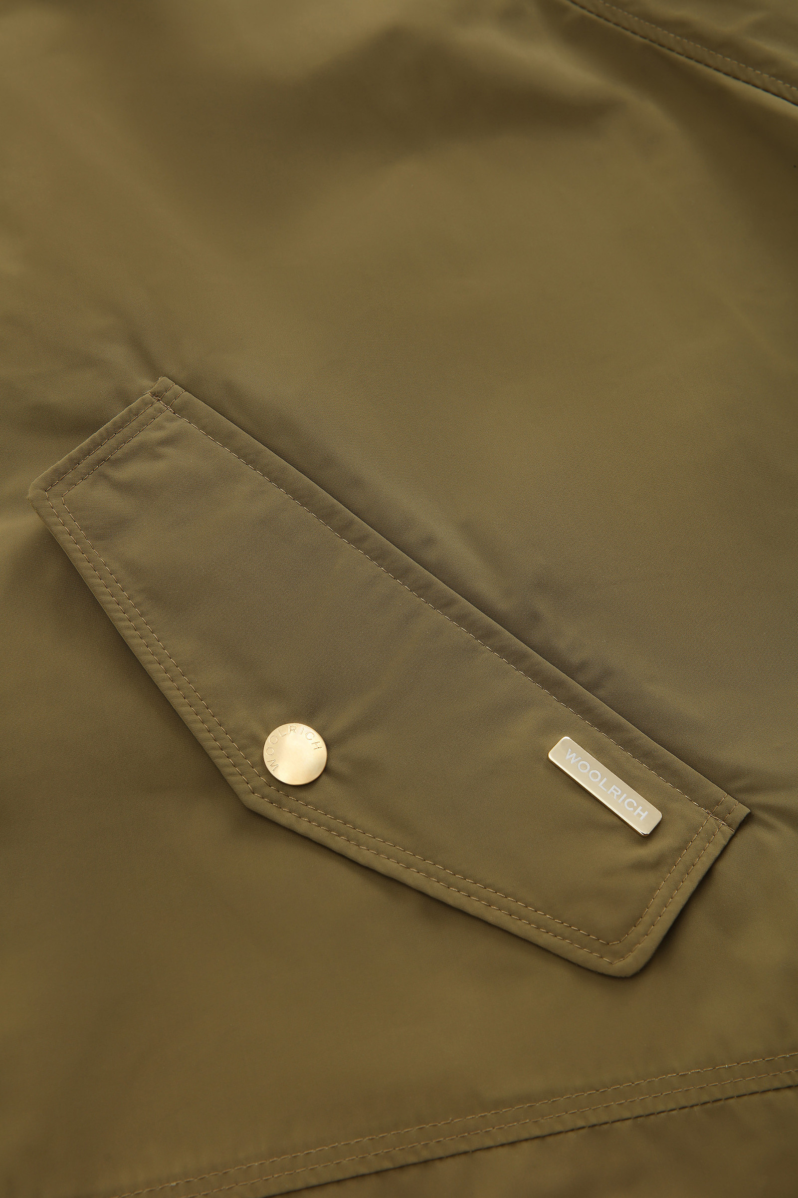 City Anorak with Detachable Hood Green photo 8 | Woolrich