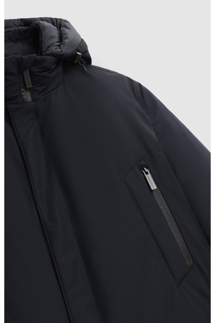 Polarguard Parka in mixed nylon and Italian wool