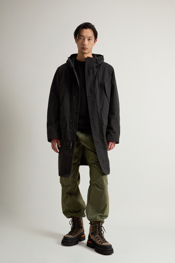 Parka 3 in 1 in Mountain Cloth con giacca interna camouflage Nero photo 2 | Woolrich