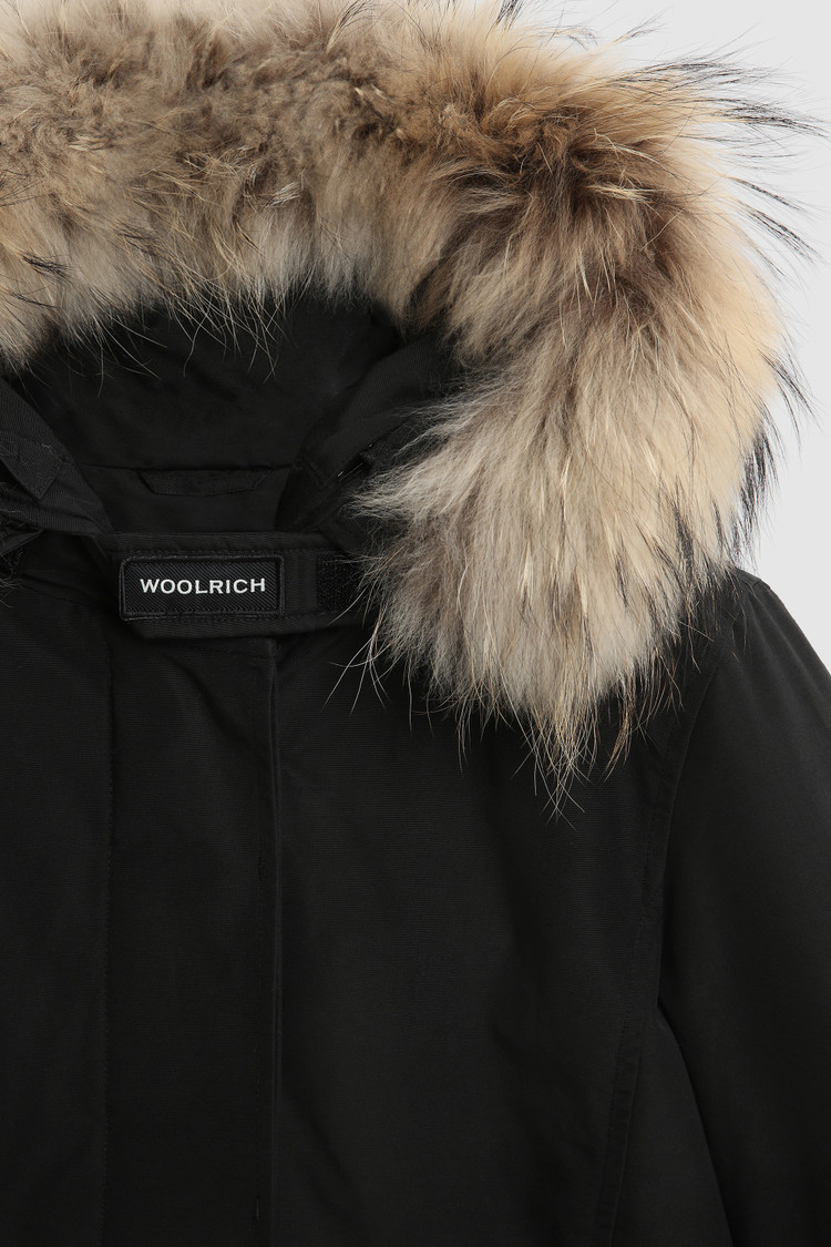 Short Arctic Parka with removable fur