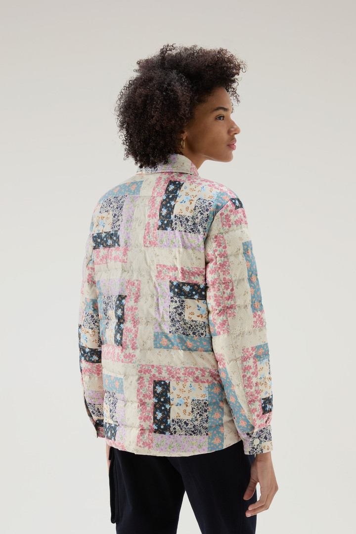 Pennsylvania Quilted Overshirt with Patchwork Print Multicolor photo 3 | Woolrich