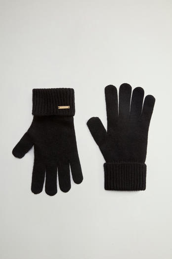Pure Cashmere Gloves Black | Woolrich