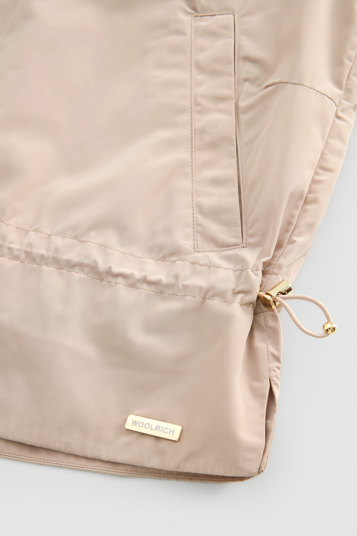 Leichte Bomberjacke City mit Kordelzug Beige photo 7 | Woolrich