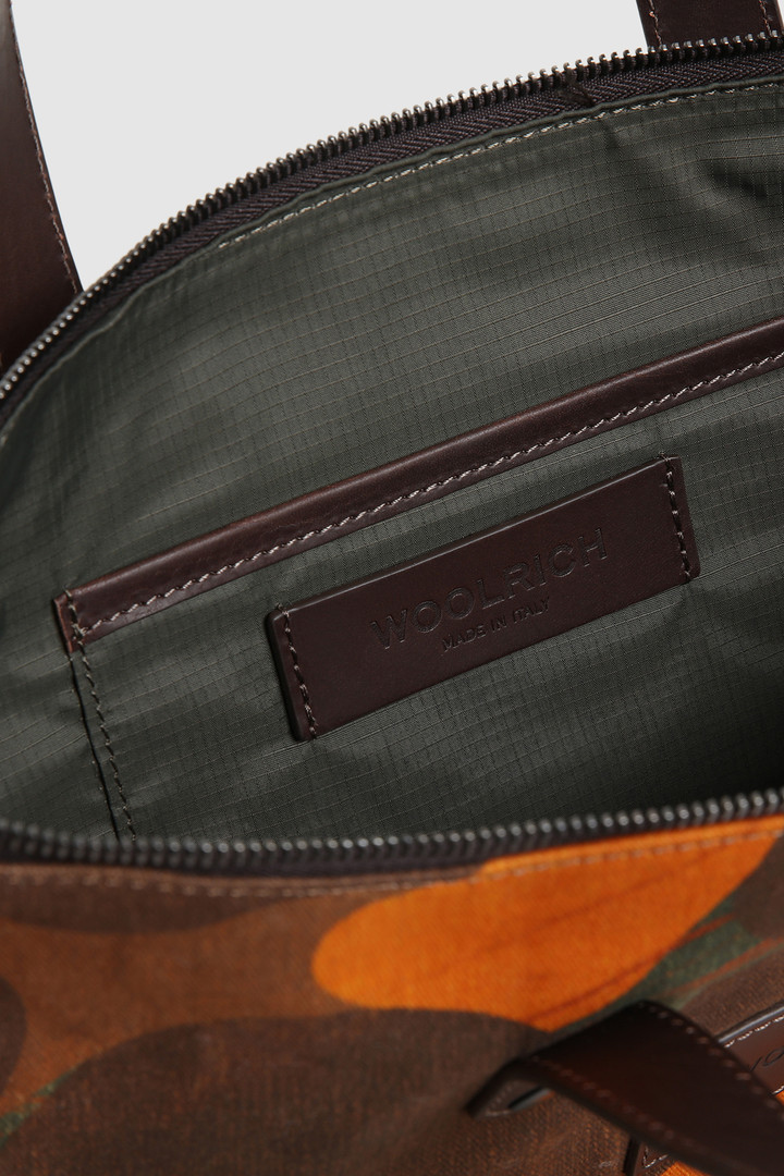 Sac fourre-tout à imprimé camouflage orange photo 5 | Woolrich