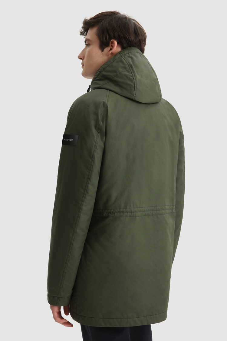 Polar Parka in cotone cerato British Millerain