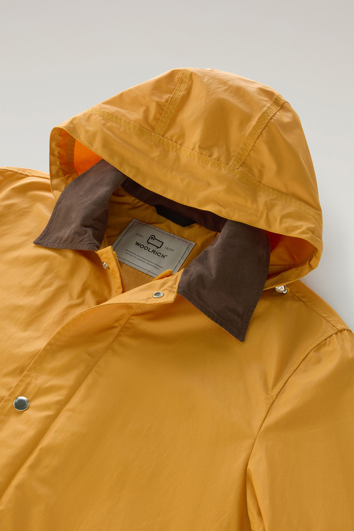 Waxed Jacket with Detachable Hood Yellow photo 6 | Woolrich