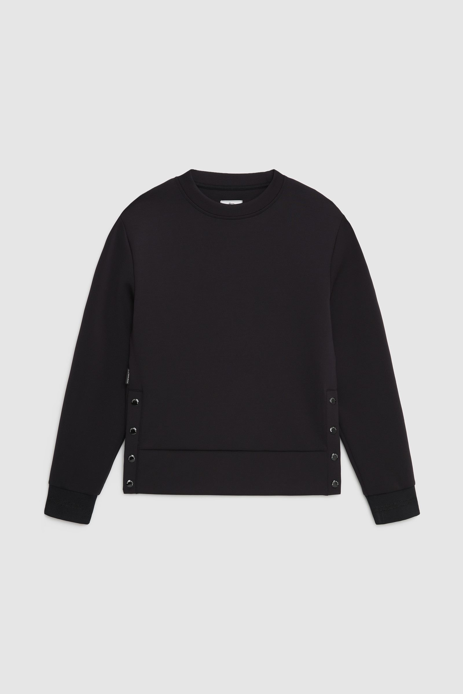 Sweatshirt aus Stretch mit seitlicher Öffnung