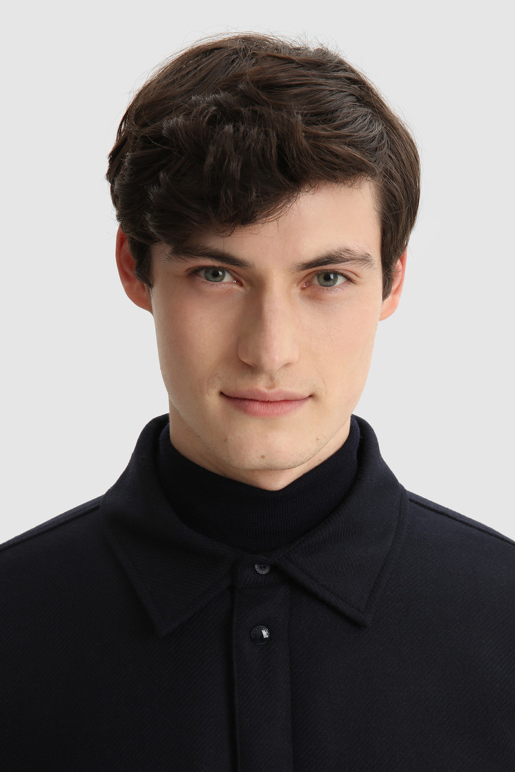 Chemise matelassée Alaskan en laine italienne recyclée