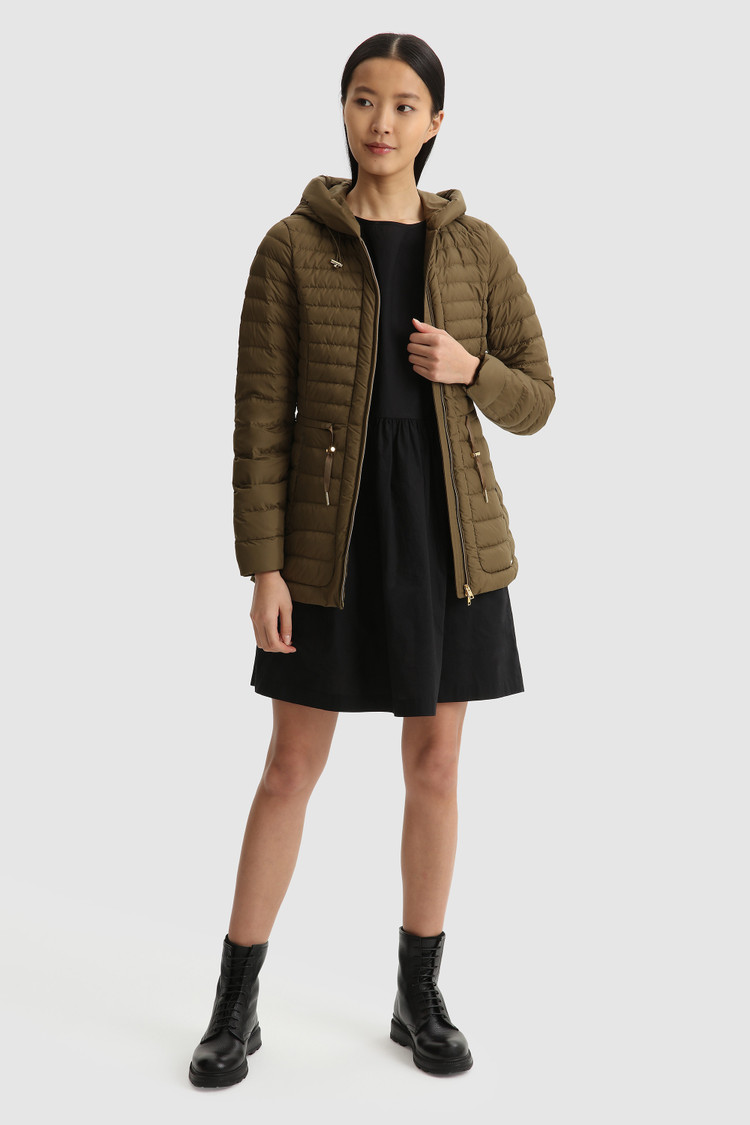 Hibiscus hooded jacket
