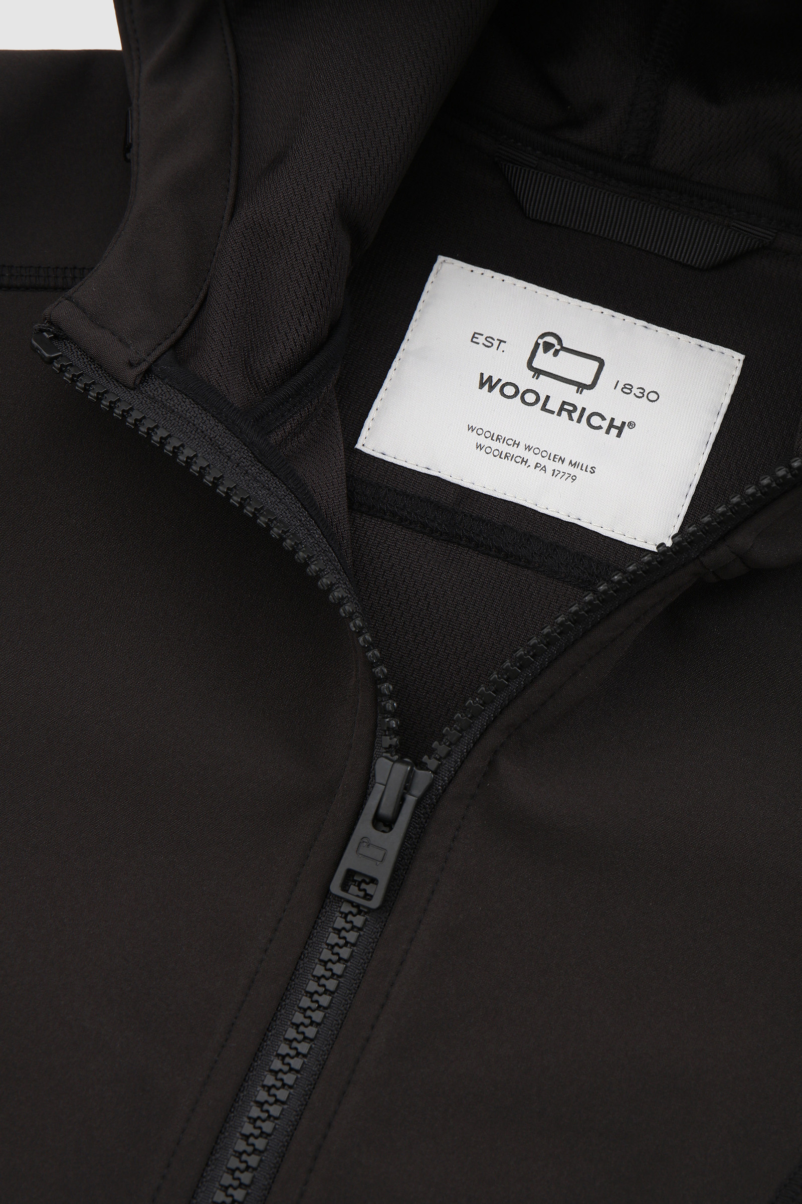 Boy's Soft Shell waterproof jacket Black photo 4 | Woolrich