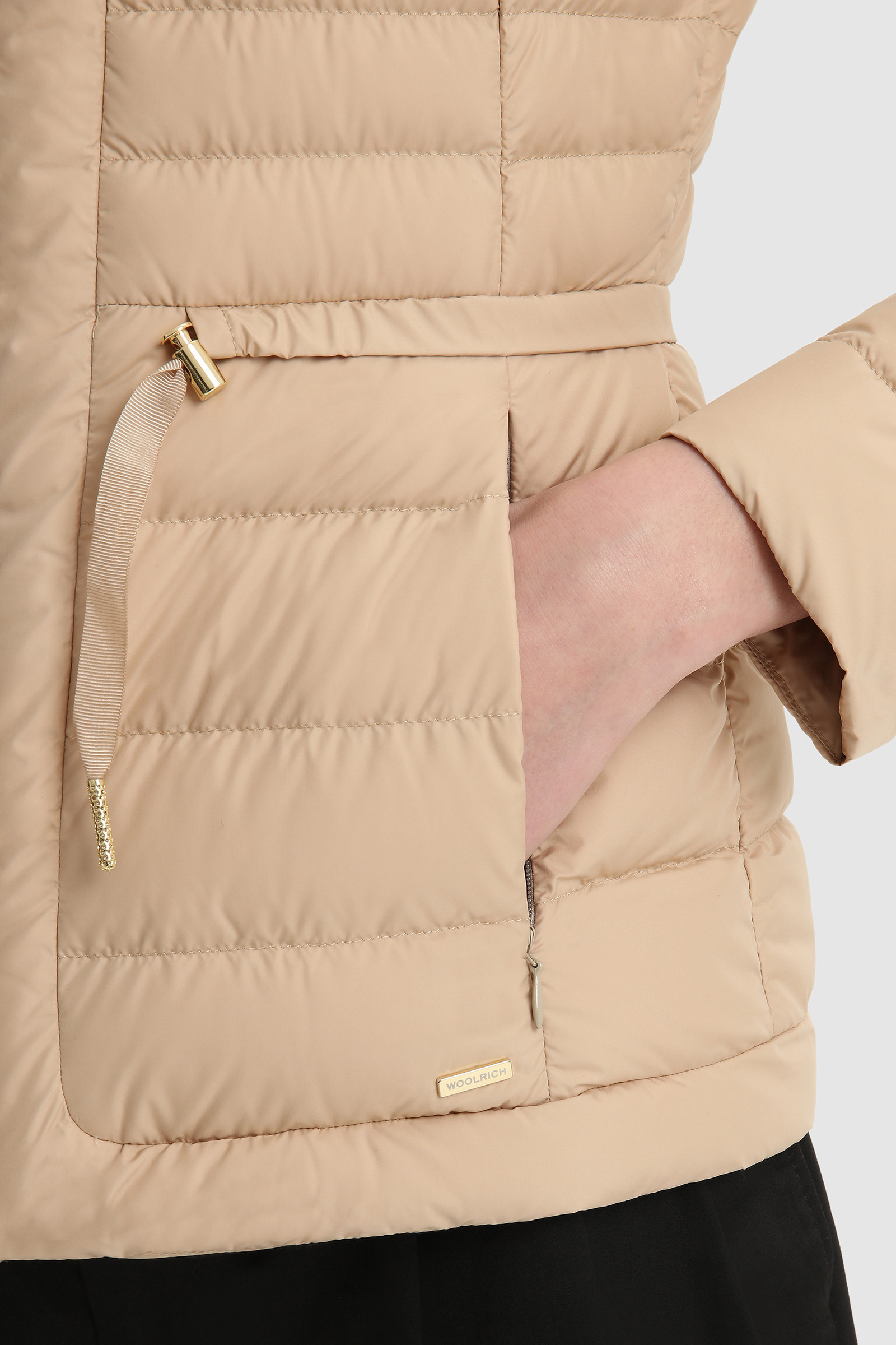 Hibiscus quilted jacket