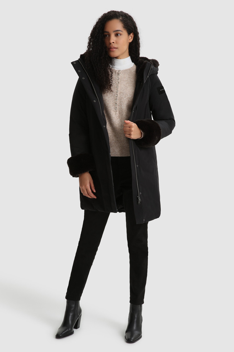 Parka Luxury Boulder avec fausse fourrure