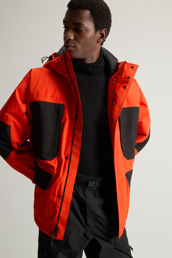 Mountain Jacke aus WINDSTOPPER GORE-TEX Orange photo 4 | Woolrich