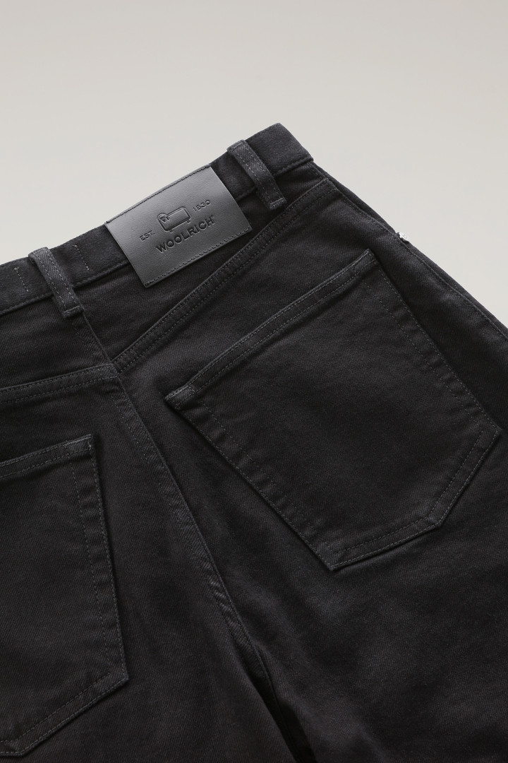Denim Pants in Cotton Black photo 6 | Woolrich