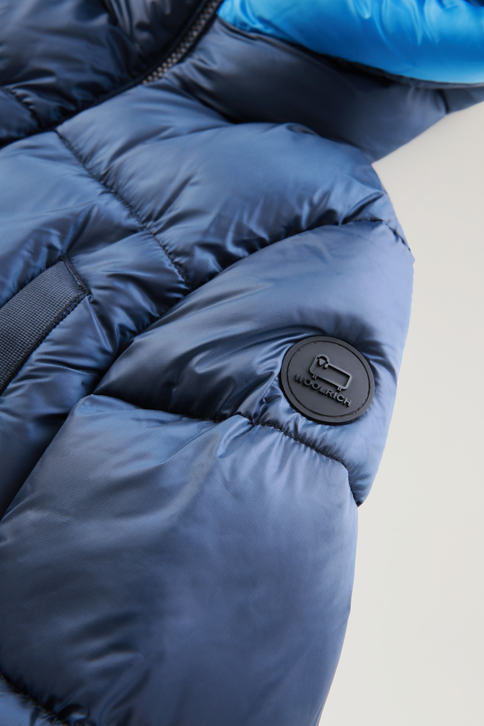 Sundance Parka pour garçon en Ripstop recyclé bleu photo 7 | Woolrich