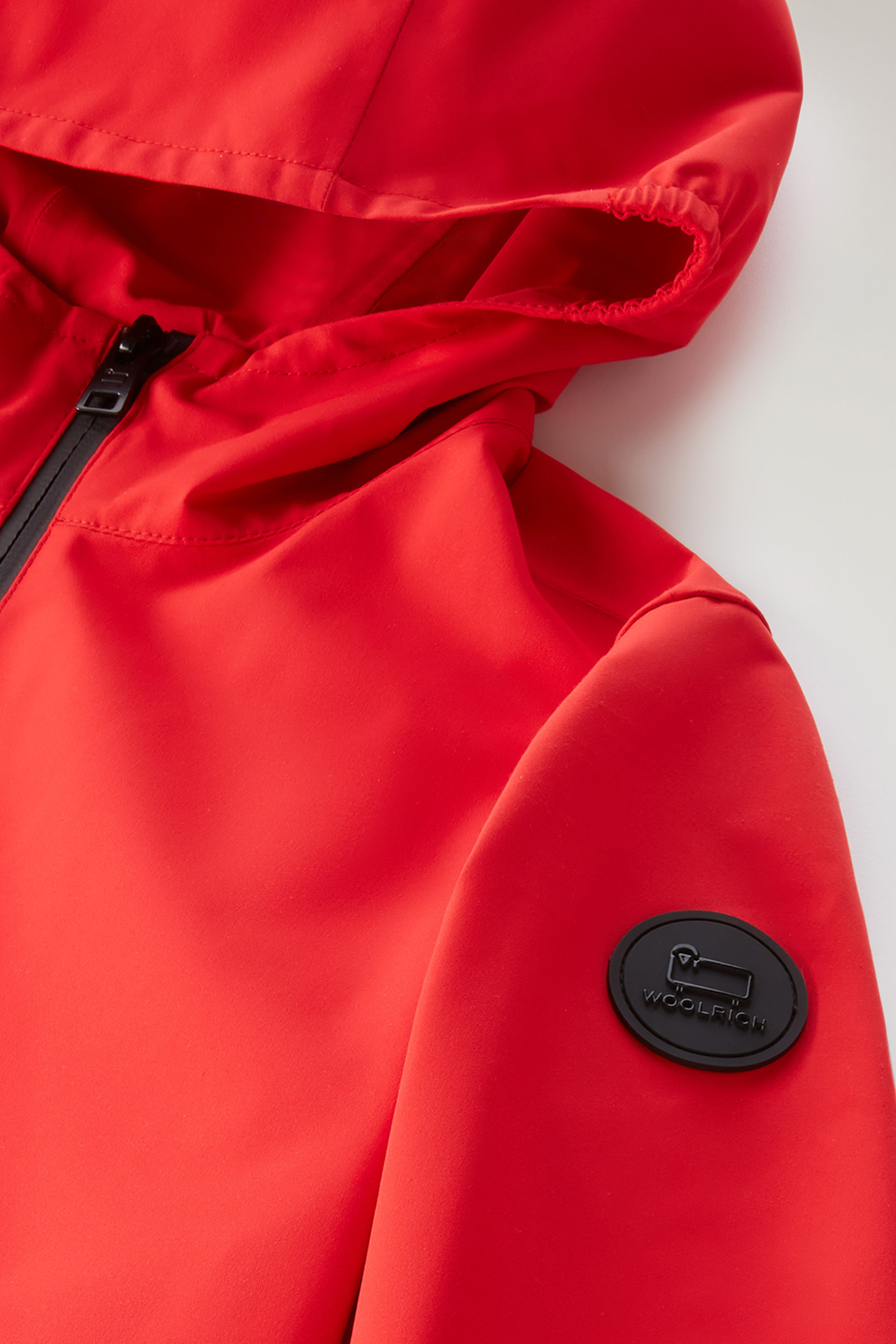 Boys' Pacific Jacket with Hood Red photo 5 | Woolrich