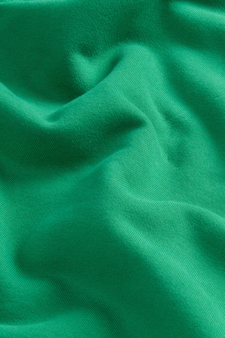 Sweat-shirt à capuche en pur coton Vert photo 9 | Woolrich