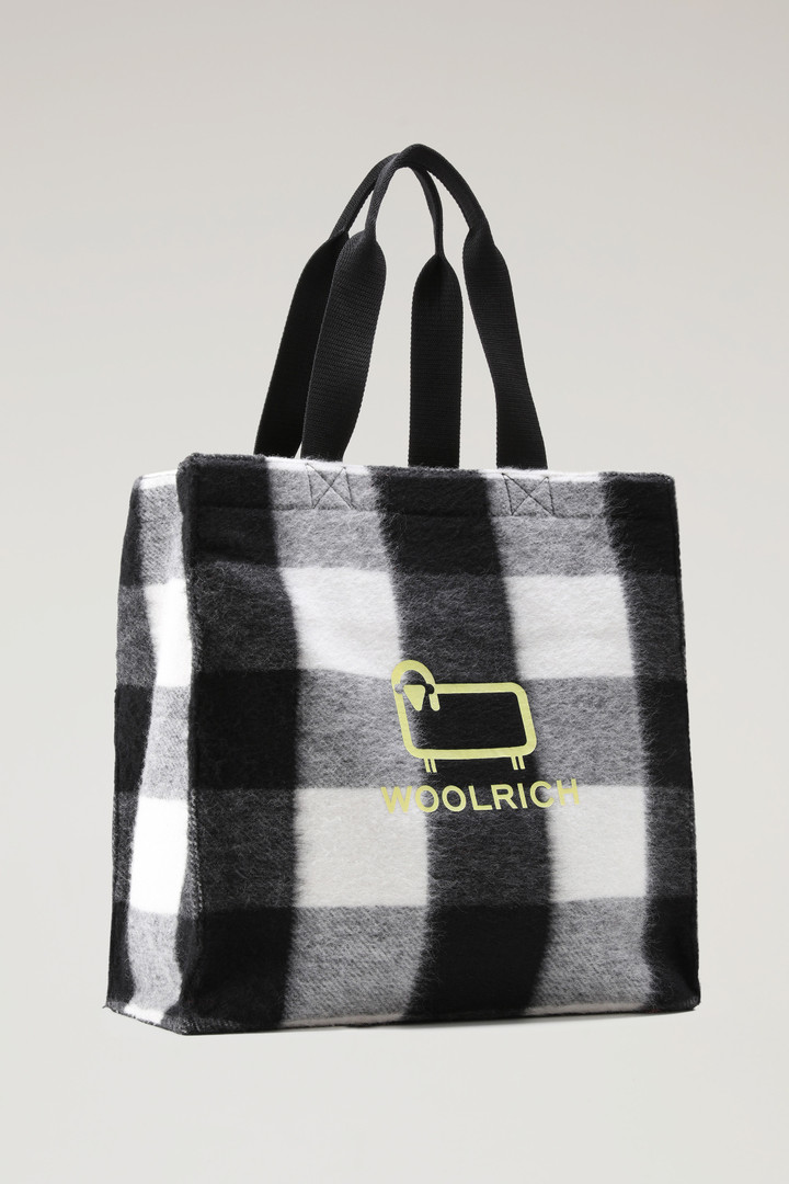 Buffalo Check American Wool Tote Multicolor photo 2 | Woolrich