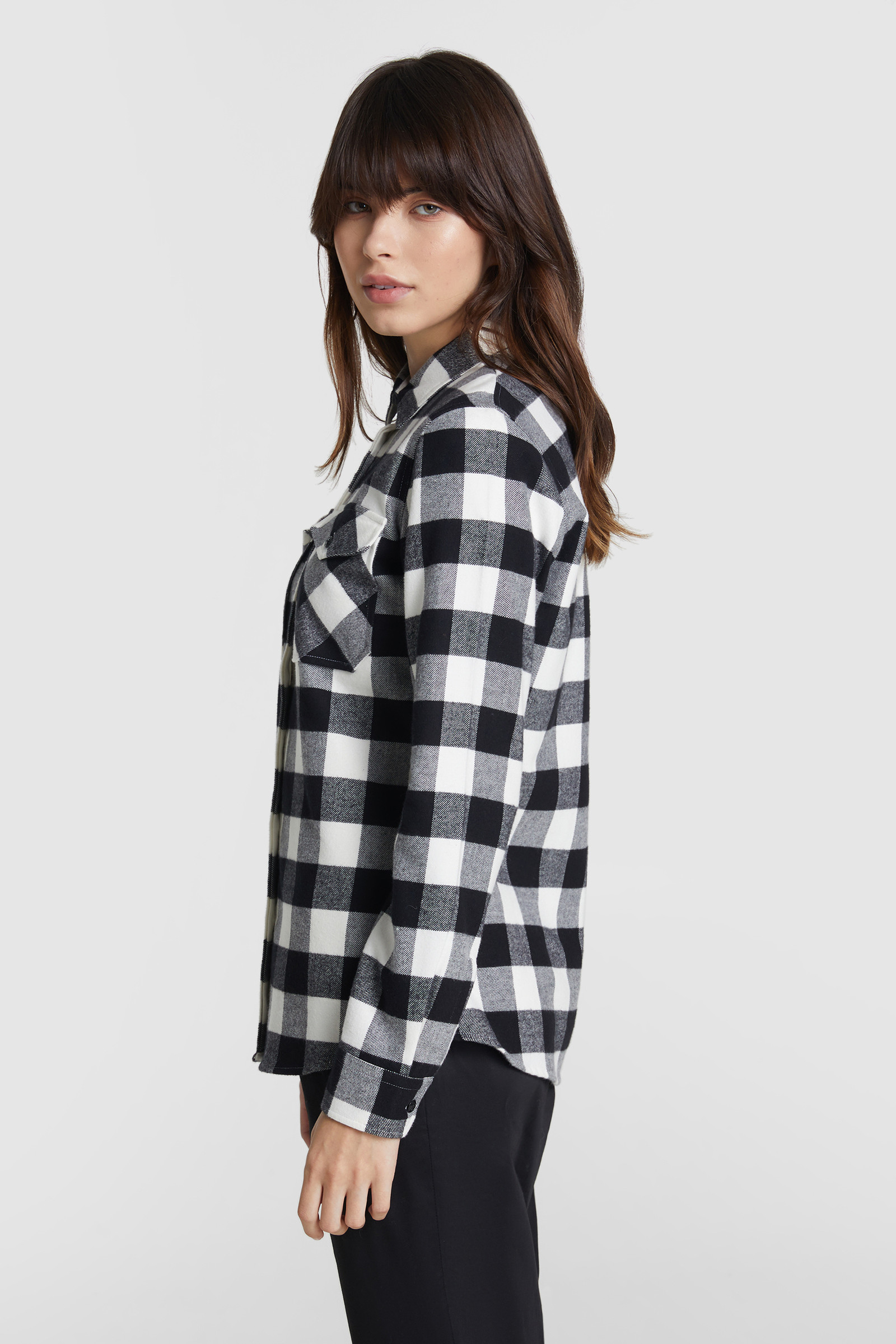 Pemberton shirt with Buffalo Check motif