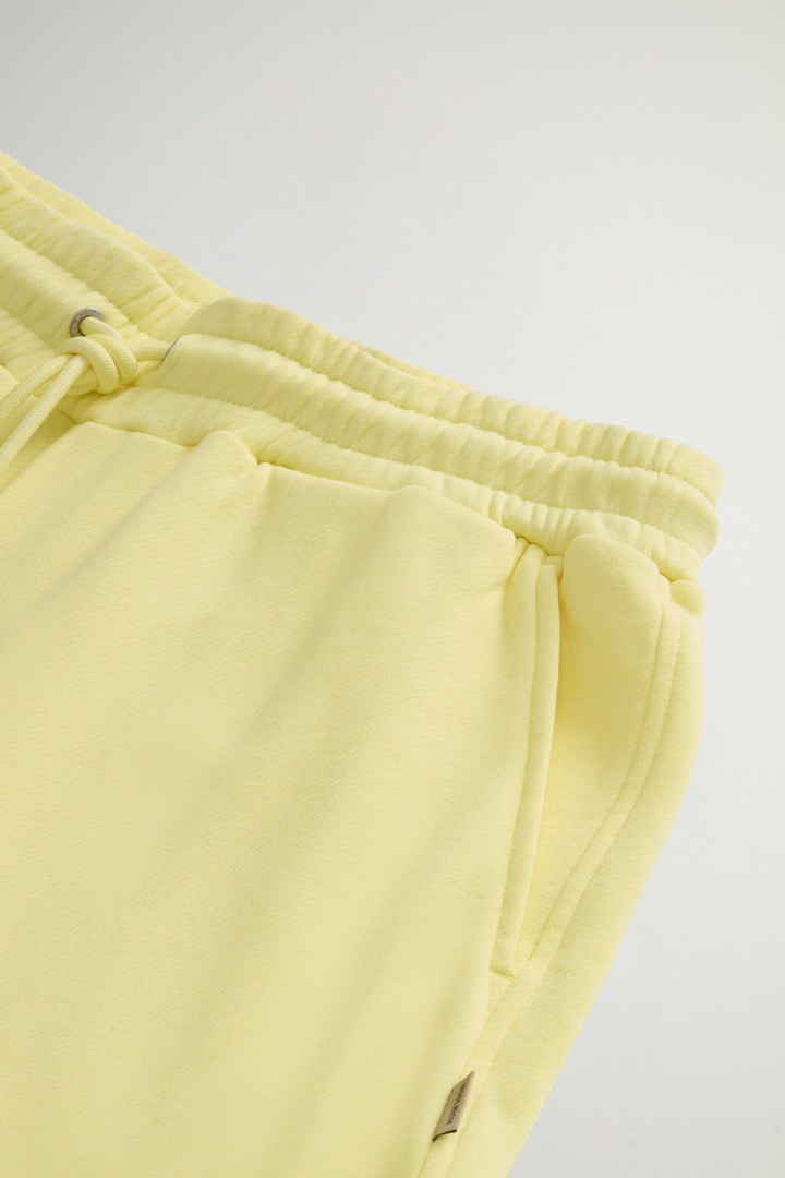 Pantaloni in puro cotone felpato Giallo photo 6 | Woolrich