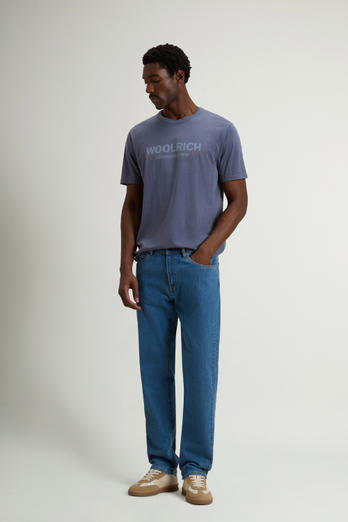 Pantalon en denim stretch Bleu photo 1 | Woolrich