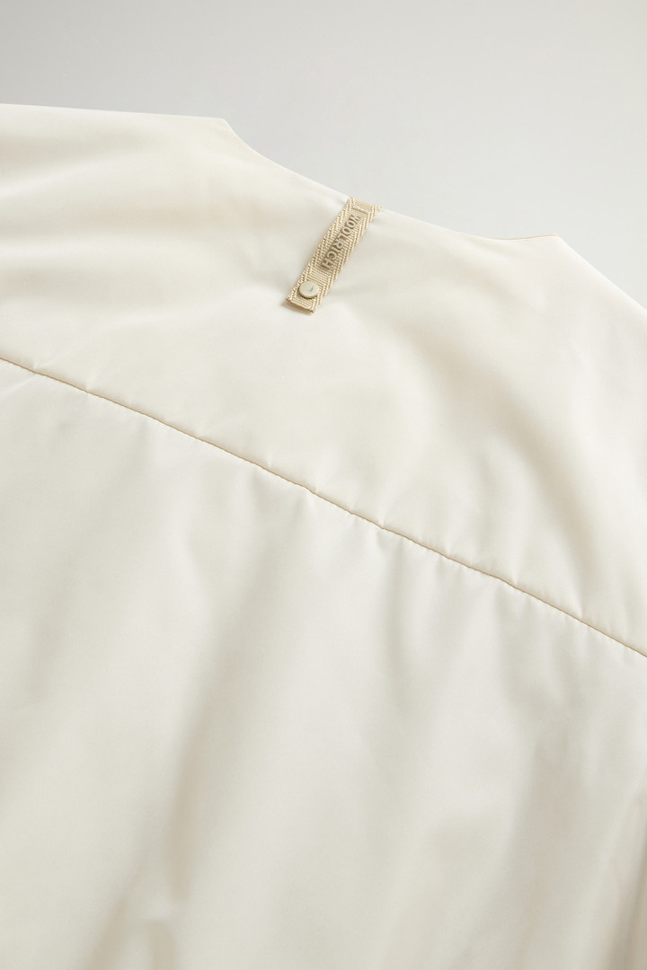 Crewneck Jacket in Nylon White photo 8 | Woolrich