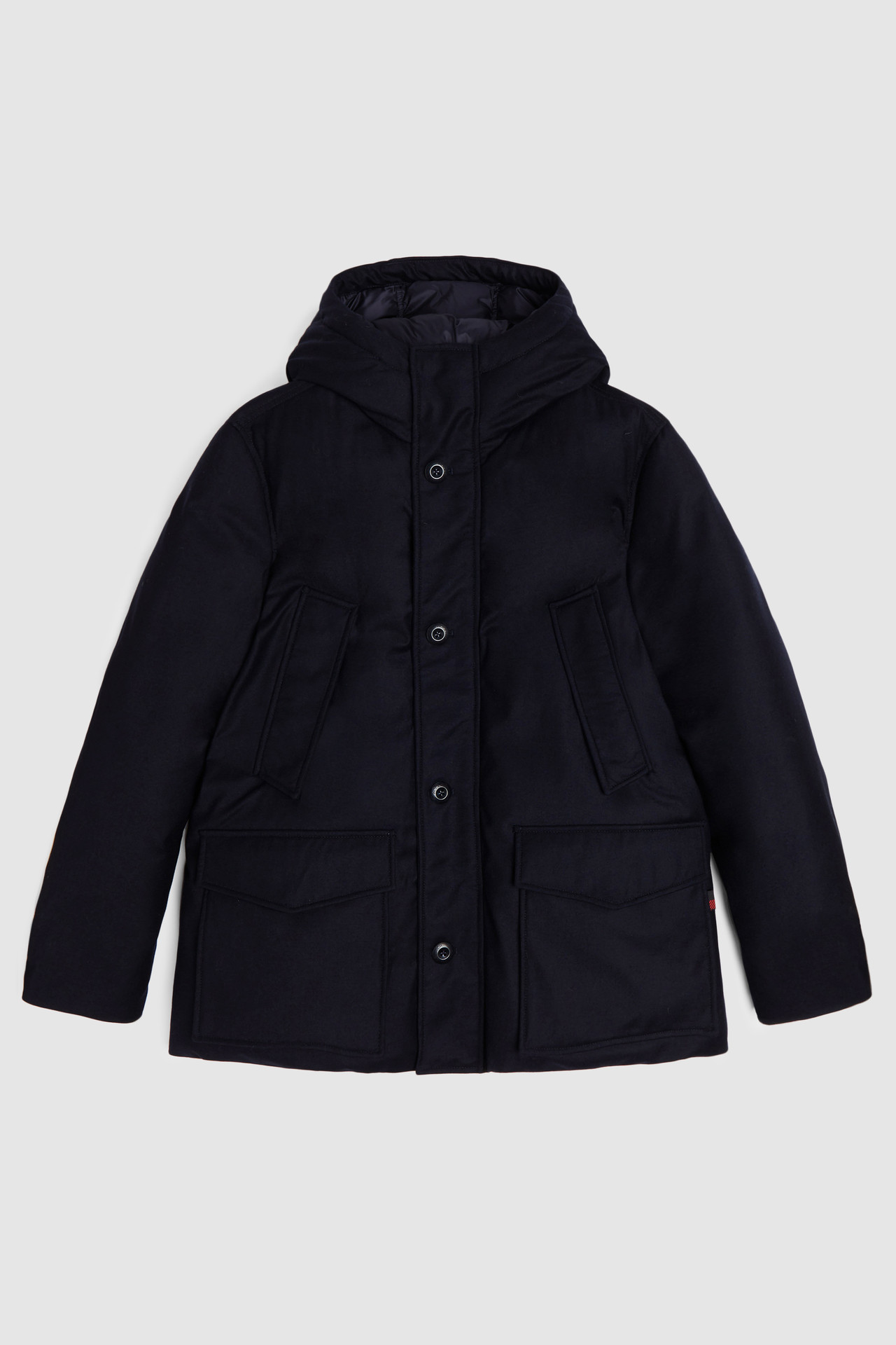 Mountain Parka van fijne wol