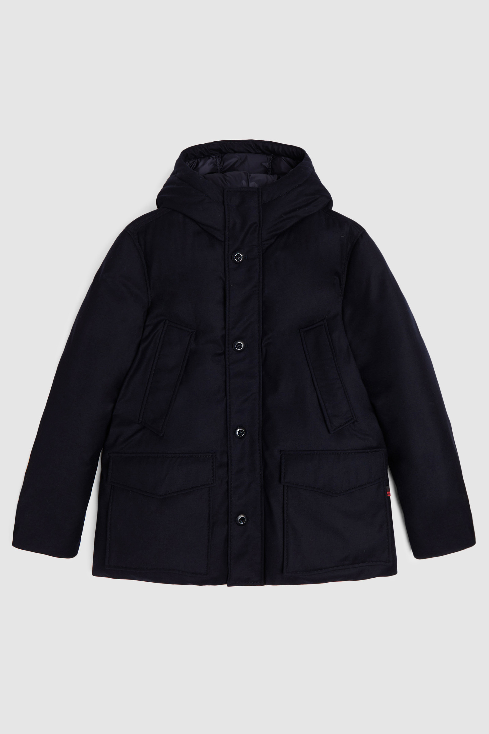 Mountain Parka van fijne wol