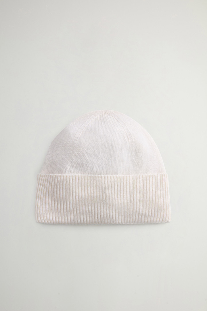 Beanie aus reinem Kaschmir Weiß photo 2 | Woolrich