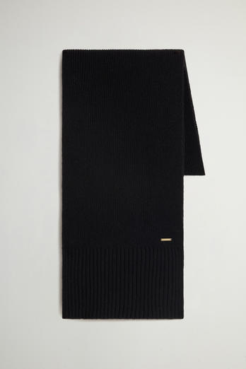 Pure Cashmere Scarf Black | Woolrich