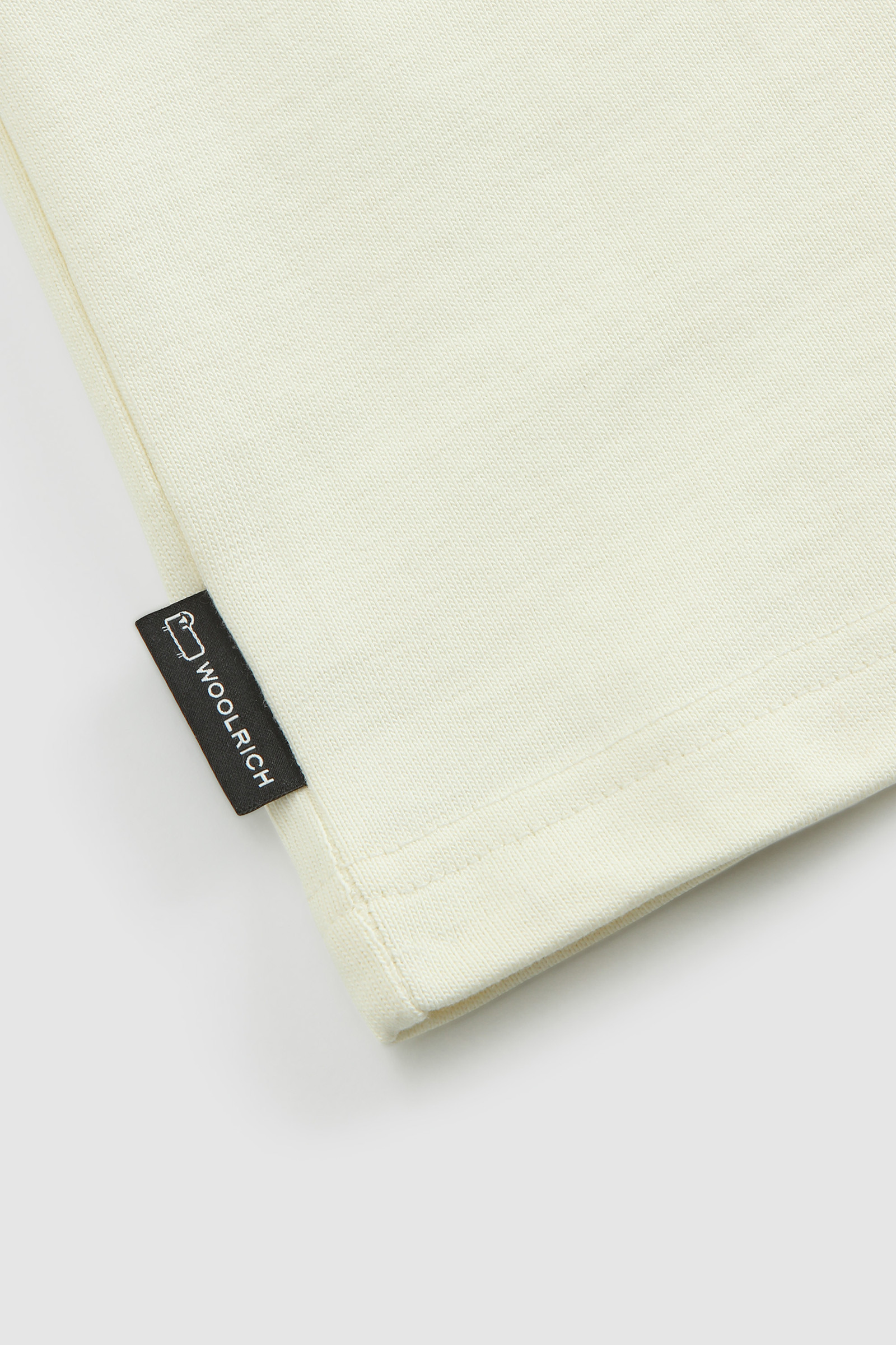 Camiseta con estampado en la espalda blanco photo 7 | Woolrich