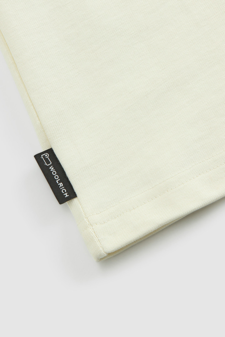 Camiseta con estampado en la espalda blanco photo 7 | Woolrich