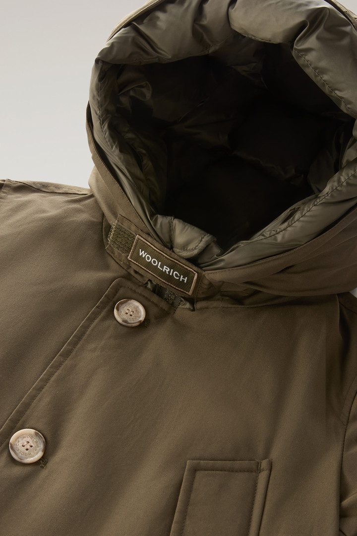 Arctic Parka da bambino in Ramar Cloth Verde photo 4 | Woolrich