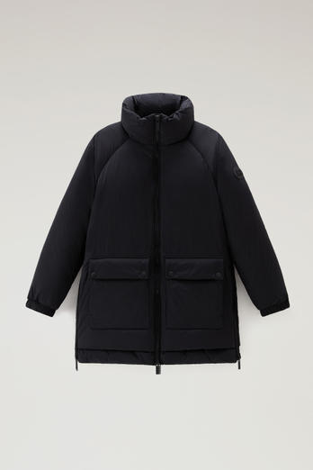 Alsea Down Jacket in Stretch Nylon Black | Woolrich