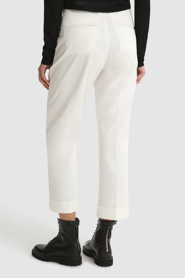 Pantaloni Stretch Satin